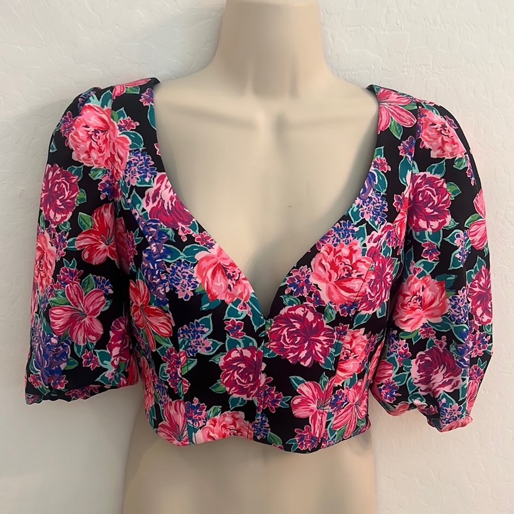 Zara Floral Top